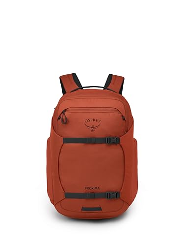 Image of Osprey Proxima 30L Campus Laptop Backpack - Organized Everyday Pack with Tech Storage, Water Bottle Pockets, and Comfortable Carry - Perfect for College, Commute, and Travel, Firestarter Orange