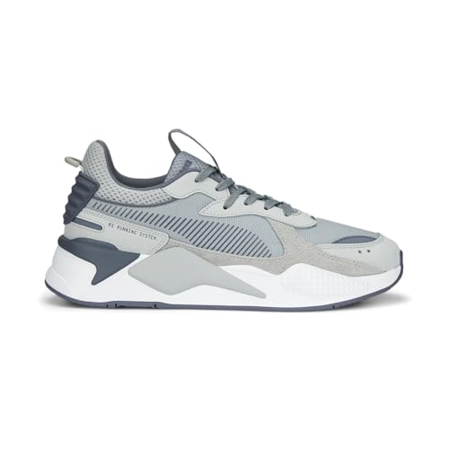 PUMA Mens Rs-X Suede Lace Up Sneakers Shoes Casual - Grey