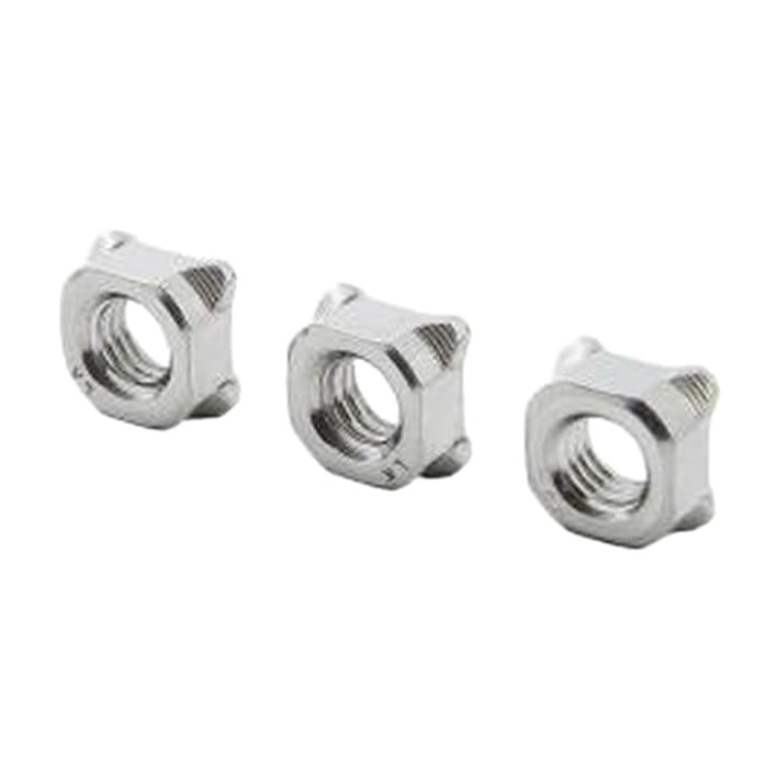 50 Pcs Nut Square Nut DIN928B M4X0.7 304 Stainless Steel Bag 136248