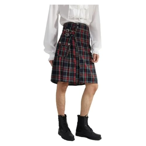 Kilt escocés para hombre falda tradicional utility con tablas highland