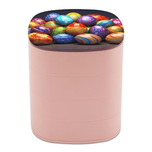 Boîte de rangement en cuir raffiné pour bijoux et bagues féminines