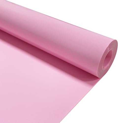 Image of Pink Heat Transfer Vinyl HTV Roll 12 inch x 15ft. | Easy to Cut, Weed & Transfer, Iron On Vinyl for Cricut, Silhouette Cameo & Other Craft Cutter Cutting Machine