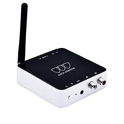 Wireless Transmitter Receiver Long Range 164ft - Digital Optical Toslink and 3.5mm Aux