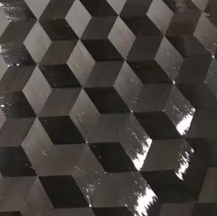 Tissu en fibre de carbone 3D pour rénovation et modification légère de 0.6x1m