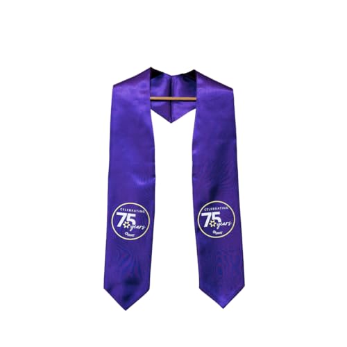 SWE 75th Anniversary Graduation Stole