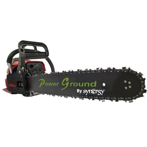 Synergy Motosierra Gasolina 65cc 3,9CV – Espada 50cm – Motor 2 Tiempos de Alto Rendimiento – Sistema Easy Start, Antivibración Silent Blocks y Lubricación Automática