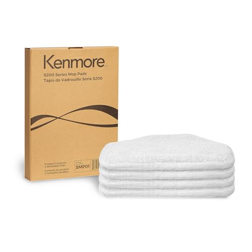 Kenmore SMP01 4-Pack Microfiber & Washable Pads for SM2060 Steam Mop - image 1
