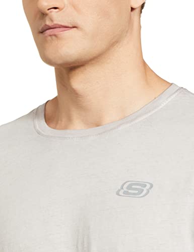 Image of Skechers Men's Cotton Regular Fit T-Shirt