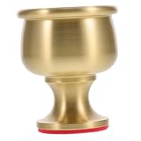 LALADEFIEE Vintage Messing Buddha Opferbecher Eleganter Heiliger Kelch für Buddhistische Rituale Vielseitig Einsetzbar für Altäre und Zeremonien Leicht zu Reinigen Edles Design für