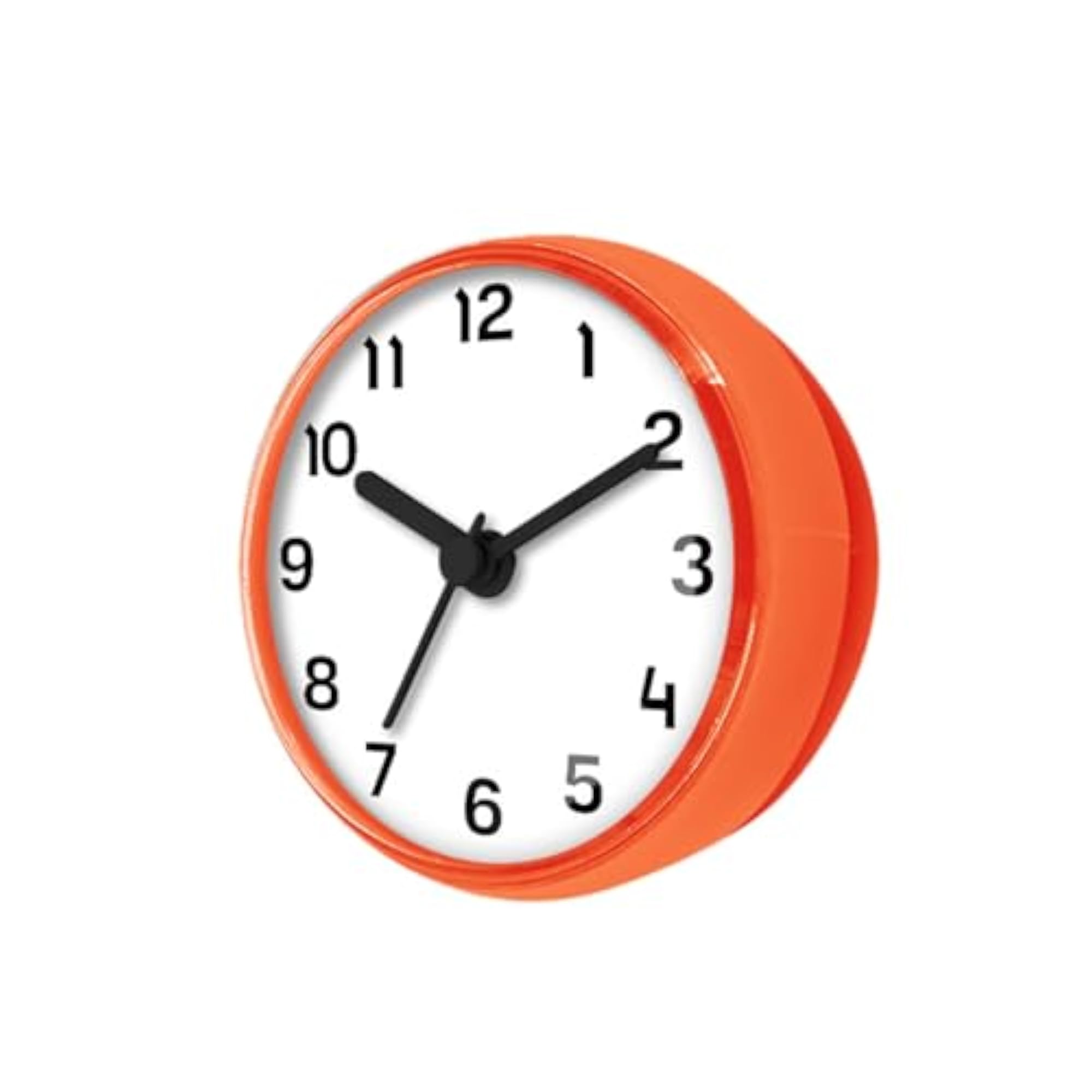 Waterproof Bathroom Clock, Silent Small Design