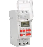 TM919BK 85~265V AC 30A LCD 7 Days Programmable Digital Timer Switches
