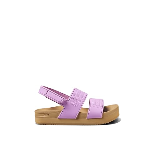 Image of REEF Girls Kids Water Vista Platform Sandal, Water Friendly, Adjustable Strap
