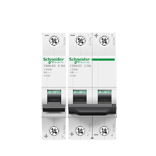 Disjoncteur DC Acti 9 C65N-DC boîtier modulaire 2 pôles 32A A9N224 - 2