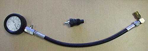 Hans Auto Parts Diesel Engine Compression Gauge Set for VW 1.6 and 1.9 with 1.6/1.9 Fitting