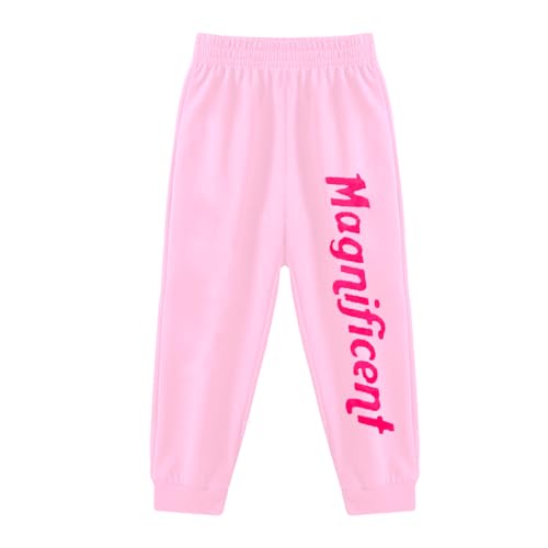 Kuchipoo Girl's Regular Fit Cotton Blend Track Pant Multicolour