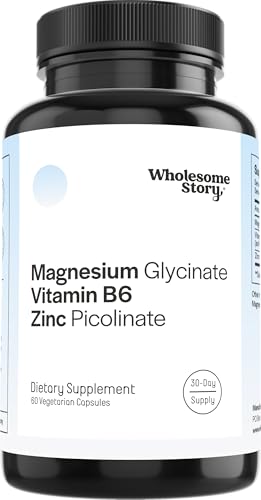 3-in-1 Zinc Picolinate Magnesium Glycinate Supplements with Vitamin B6