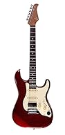 GTRS S800, basswood body, roasted maple neck, rosewood fingerboard, GTRS pickups and processor, metal red Easy to use Durable and strong