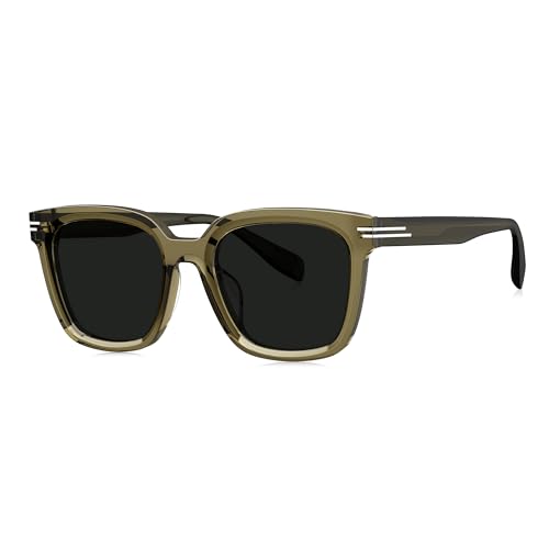 Image of BOLON Unisex Classic Square Polarized UV400 Sunglasses
