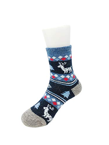 Wrapables Children's Thick Winter Warm Wool Socks (Set of 6)4