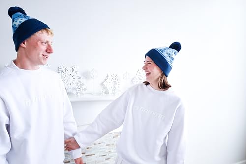 Bonnet de pickleball GAMMA à flocon de neige d'hiver en maille de qualité pour cour