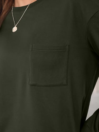 Image of AUTOMET Womens Long Sleeve T Shirts Crewneck Sweatshirts