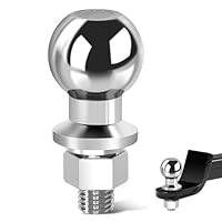 Anhängerkupplungskugel Sicher Kupplungskugel 50mm 3.5T Kugelkopf Anhängerkupplung Rost Beständig Kugelkopf Ackerschiene Gegen Regen für Traktoren Wohnmobil Autos Strandmotorräder Yachten