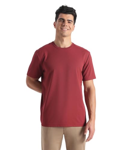 Image of Jockey AM74 Men Microfiber Fabric Round Neck Half Sleeve Activewear T-Shirt with StayFresh Treatment