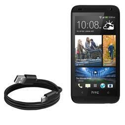 BoxWave Cable Compatible with HTC Desire 610 - DirectSync Cable, Durable Charge and Sync
