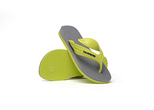 Chinelo Max, Havaianas, Meninos, Verde/Cinza, 29/30