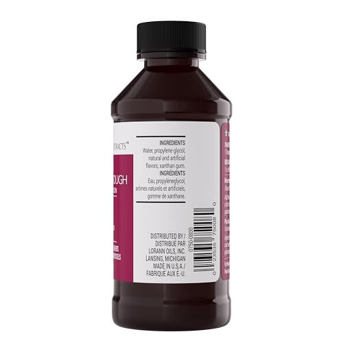 Lorann Oils Bakery Emulsions Natural and Artificial Flavor 4oz-Buttery Sweet Dough, Other, Multicoloured, 6.82 x 6.82 x 13.43 cm