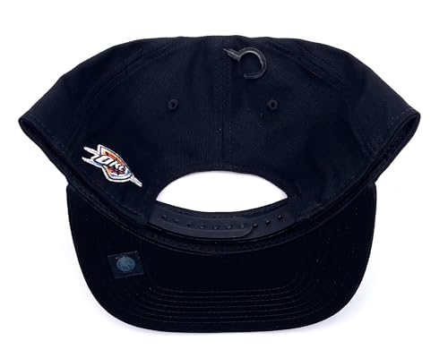 Gorra Negra Ajustable Con Logo Bordado OKC miniatura 2