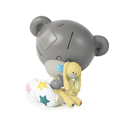 Tiny Tatty Teddy Me to You AGE92010 My Best Friend - Figura Decorativa, Color Azul, Gris, 12,5 cm