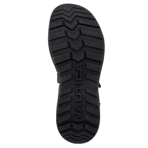 Image of Nautica Men's Athletic Sport Sandals - Adjustable Strap, Comfortable Open-Toe Hiking & Walking Sandals with Cushioned Sole