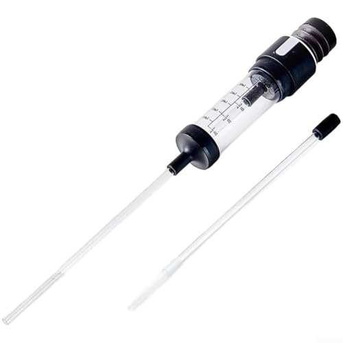 Fischtank für Kiesreiniger, Handstaubsauger mit verlängertem Rohr für Tiefenreinigung und Wasseraustausch in Aquarien, inklusive transparenten Komponenten