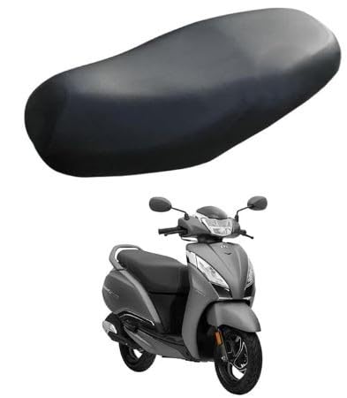 Seat Cover for Jupiter 125, PU Leather, Waterproof, Protects from Rust and Dust, Black-image-19