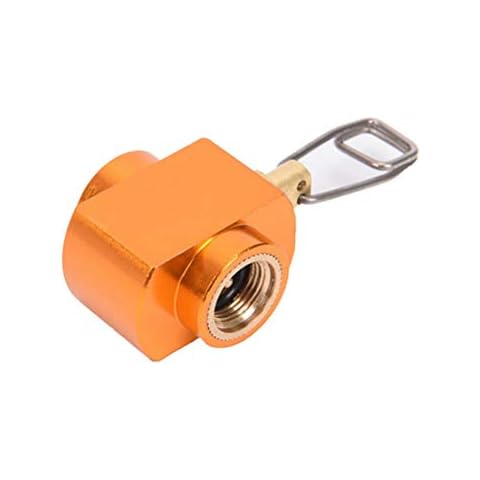 Macabolo Outdoor Camping Gas Stove Adapter Gas Saver Shifter Refill Adapter Gas Camping Stove Cylinder Cover