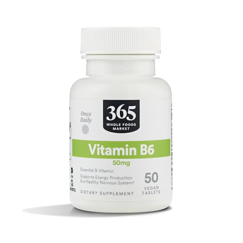 365 By Whole Foods Market Vitamin B6 50Mg 50 Count