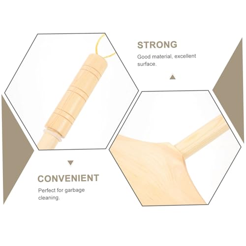 35 Zoll weiche Borstenbesen mit Holzgriff, Hangboden Kehrmaschine für Badezimmer, Wohnzimmer, Büro und Hausreinigung – Bild 7