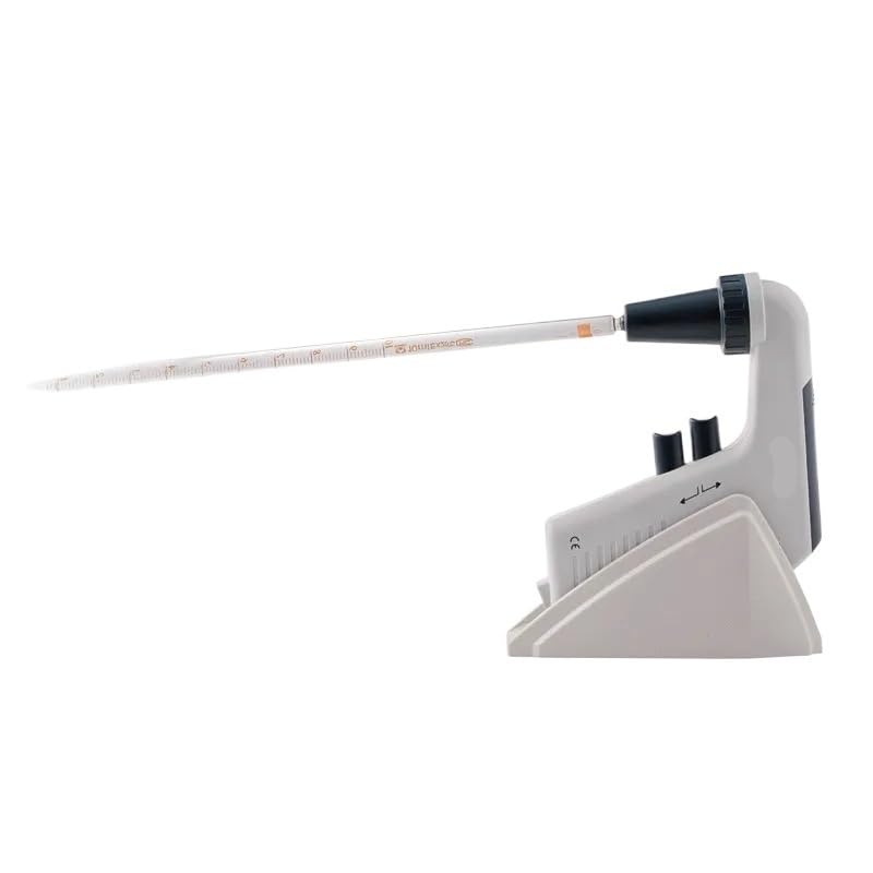 Llenador de pipetas eléctrico, bomba de pipetas motorizada de gran capacidad, controlador de pipetas, 0,1-100 ml con membrana de 0,45 um