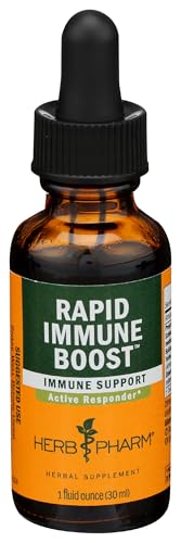 Herb Pharm Rapid Immune Boost Liquid Herbal Formula for Active Immune Support - 1 Ounce