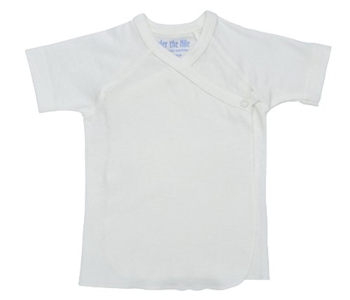 Under the Nile Short-Sleeve Tee Shirt, Organic Cotton (0 - 3 Months/Ivory)