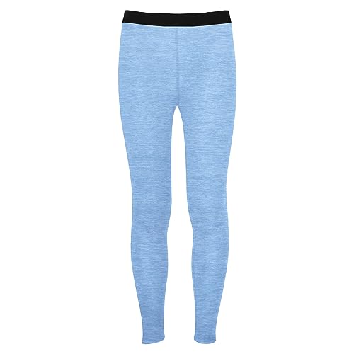 Hot Chillys Youth Pepper Skins Soft Moisture-Wicking Warm Midweight Thermal Base Layer Pants | Elastic Waistband