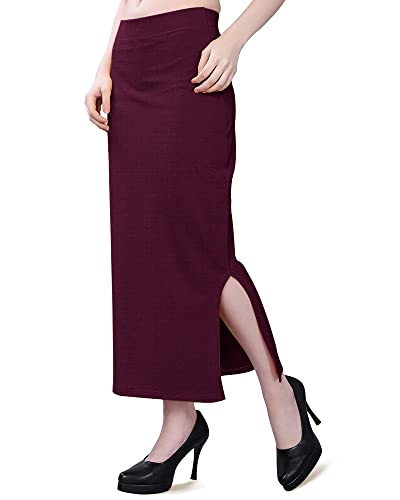 Image of EYEBOGLER Full Elastic Saree Shapewear Petticoat For Women