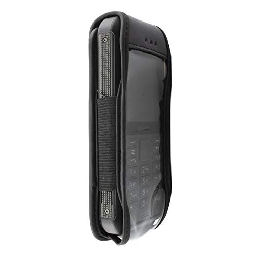 caseroxx Leather-Case with belt clip compatible with Nokia 800 Tough made from genuine leather - Image 2