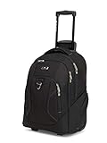 High Sierra Endeavor Rolling Backpack, Mercury Heather, One Size