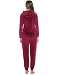 Aibrou Chándal de Terciopelo Conjunto para Mujer,Deportivo Sudadera con Capucha Otoño Invierno,Chándal...