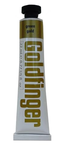 Daler-Rowney Goldfinger Tube de peinture (Vert doré)