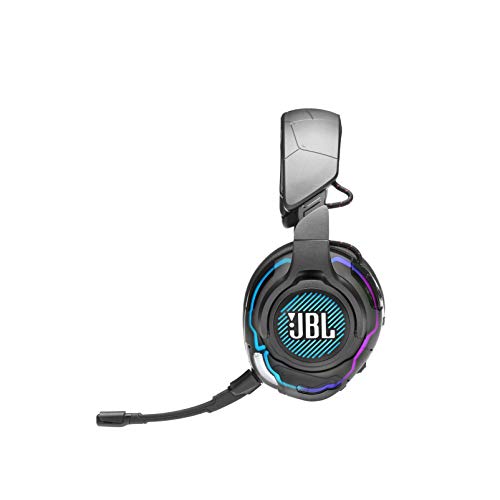 JBL Quantum One - USB wired over-ear professional gaming headset with head-tracking enhanced JBL QuantumSPHERE 360, Active noise cancelling and Hi-Res certified sound (Black) - image 9