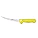 Dexter Sani-Safe? Stainless Steel Narrow Curved Boning Knife with Yellow Polypropylene Handle - 6"L Blade