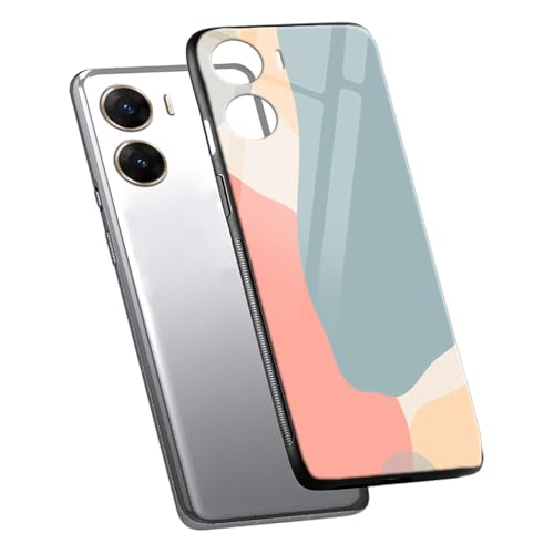 Image of COLORflow Back Cover Compatible with Vivo V29E 5G | Stone Marble | Shockproof TPU Bumper Cover with Camera Protection Back Cover